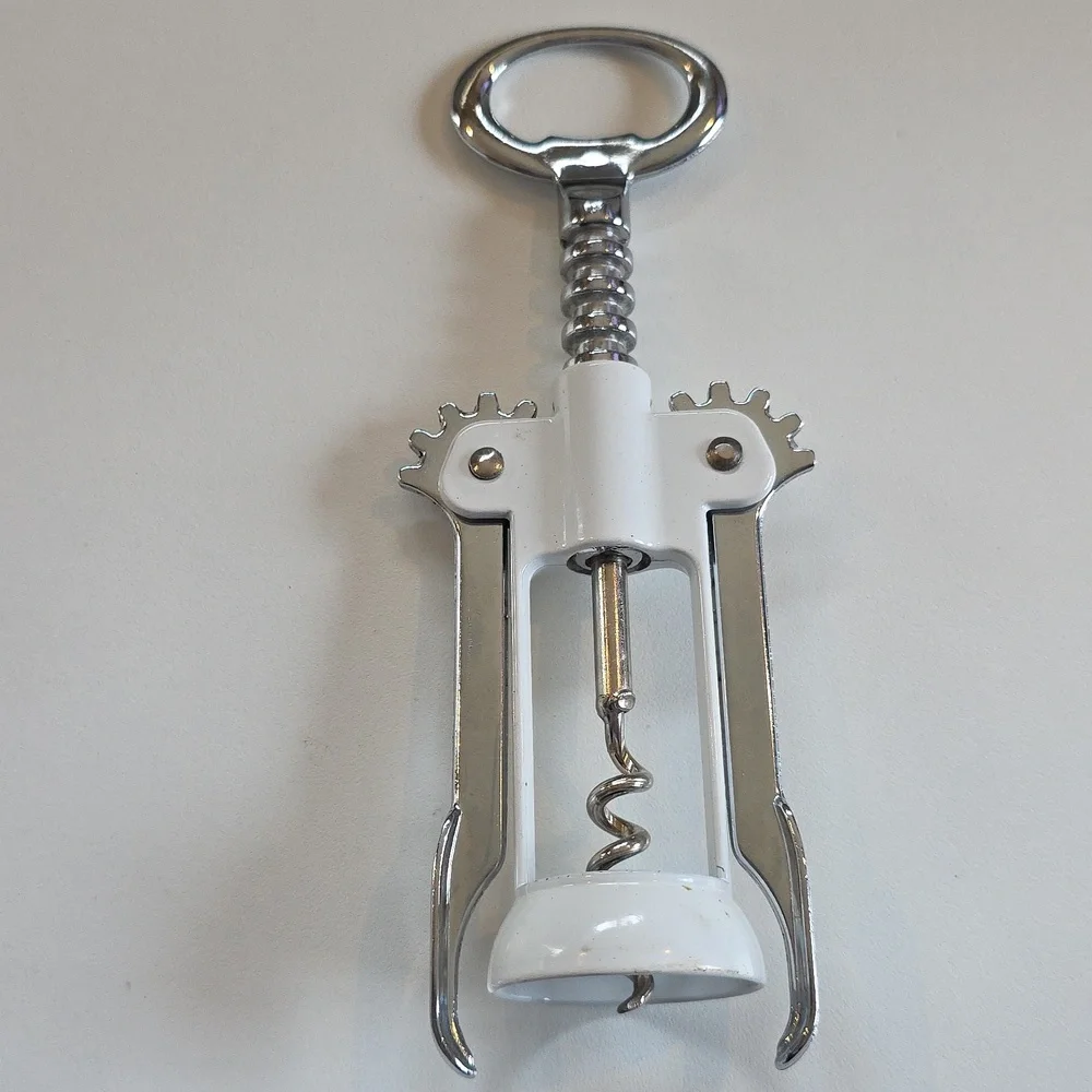 Wine Accessories - Mikasa Clear Crystal Wine Stopper And Corkscrew - Regatta